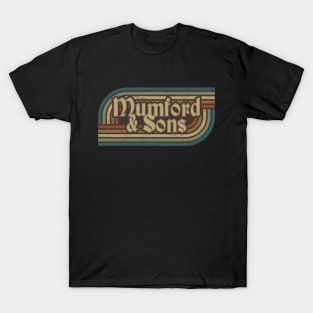 Mumford & Sons Vintage Stripes T-Shirt